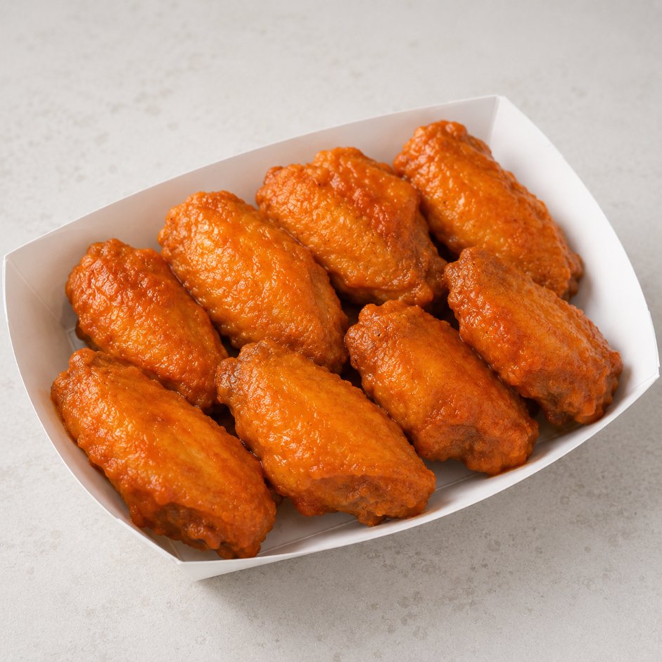 10 piece wings hot or mild from Montclair Deli and Grill