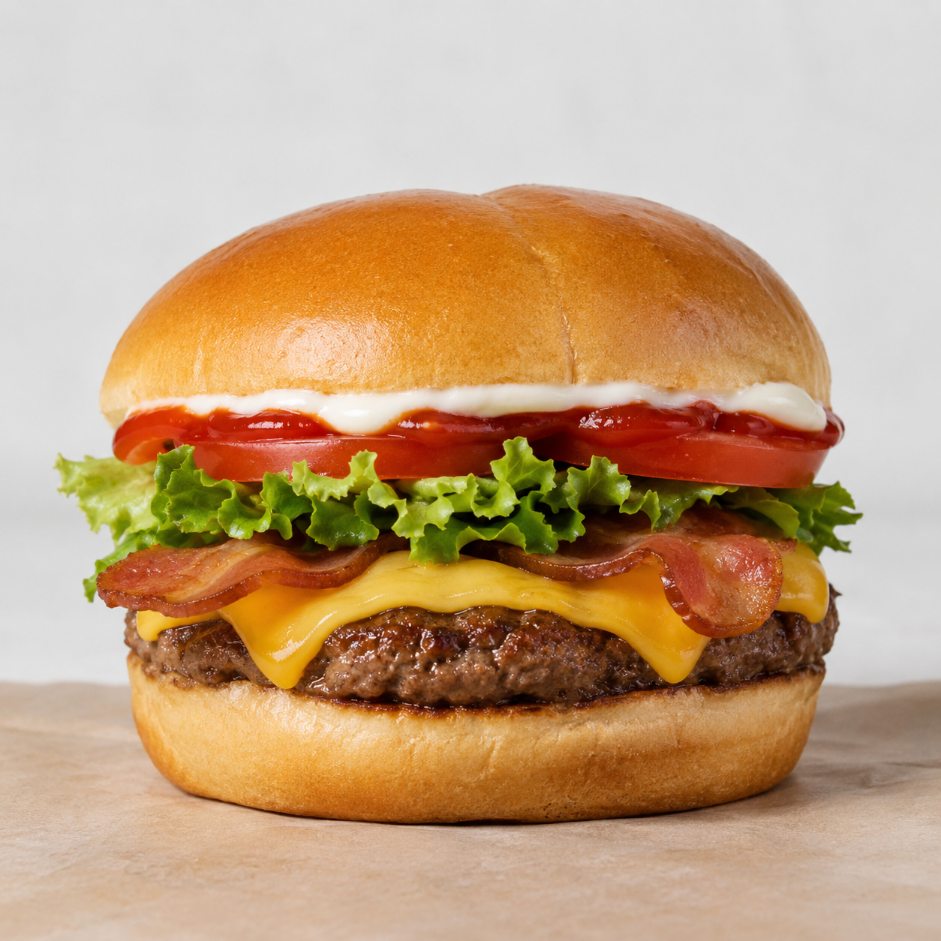 Bacon Cheese Burger from Montclair Deli and Grill