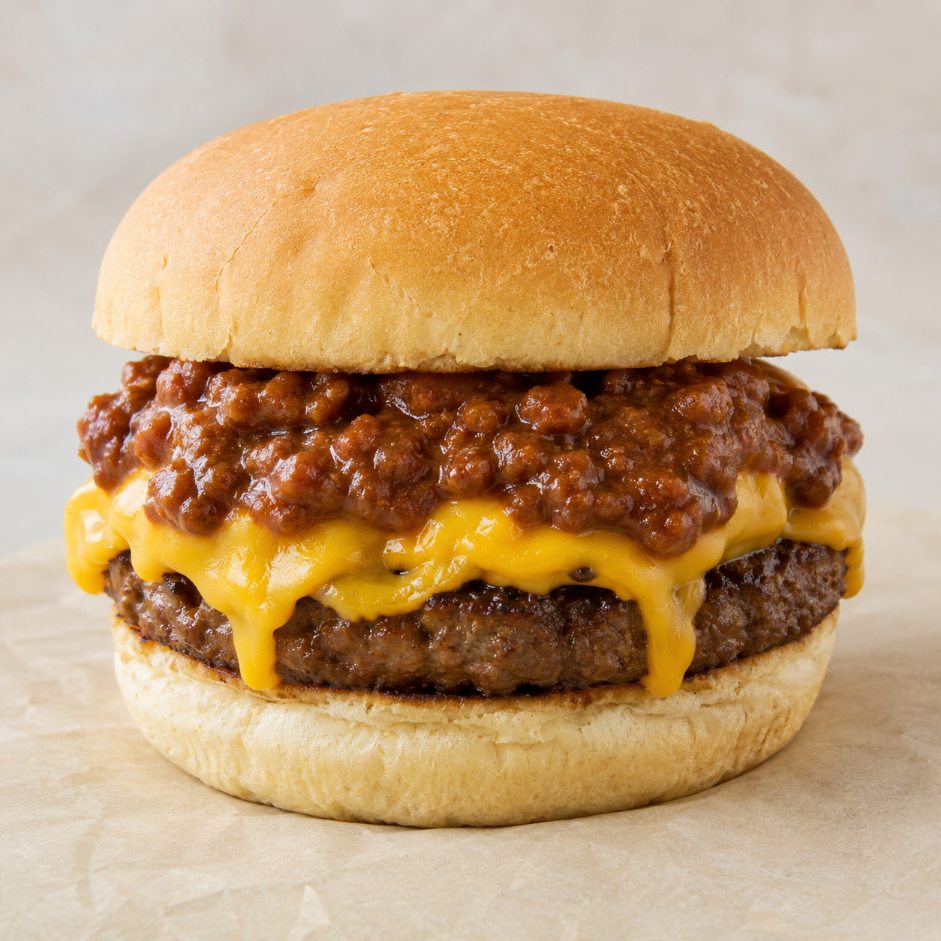 Chili Cheese Burger from Montclair Deli and Grill