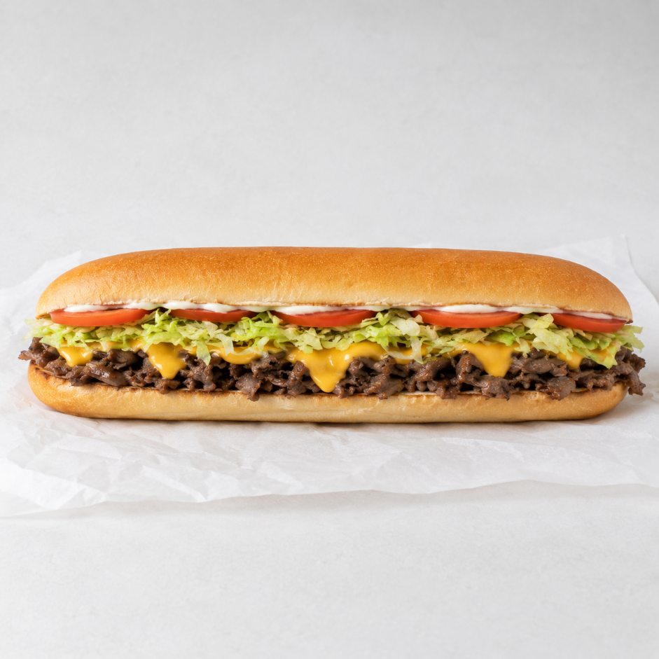 Hot Roast Beef and Cheese sandwich from Montclair Deli and Grill