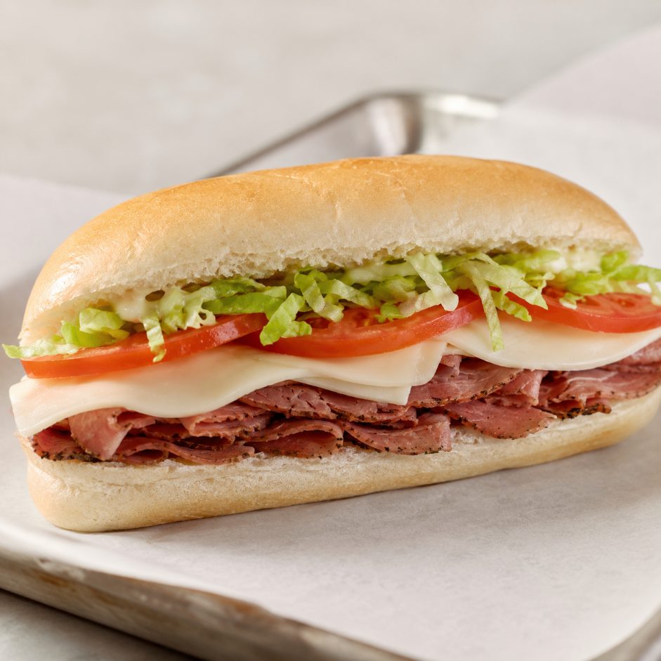 Pastrami and Cheese cold sandwich from Montclair Deli and Grill