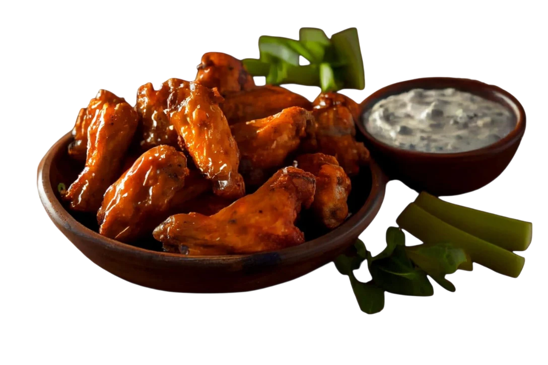 8 piece wings from Montclair Deli and Grill