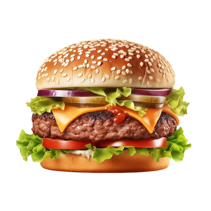 Premium cheeseburger from Montclair Deli and Grill