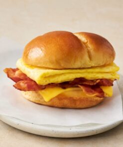 Turkey or Beef Bacon Egg & Cheese from Montclair Deli & Grill