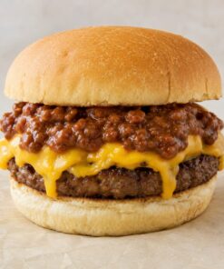 Chili Cheese Burger from Montclair Deli & Grill