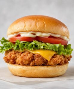 Crispy Chicken Burger from Montclair Deli & Grill