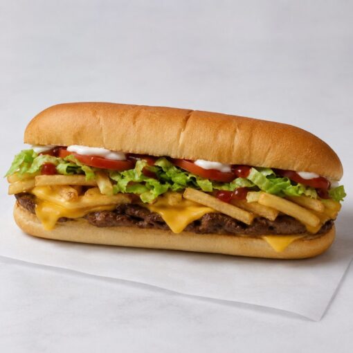 Italian Cheese Burger Sub from Montclair Deli & Grill