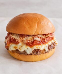 Pizza Burger from Montclair Deli & Grill