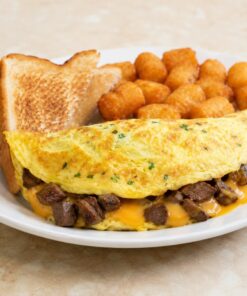 Steak Omelet from Montclair Deli & Grill